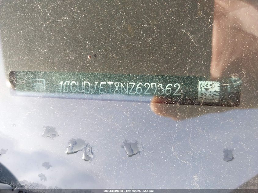 2022 Chevrolet Silverado 1500 4Wd Short Bed High Country VIN: 1GCUDJET8NZ629362 Lot: 43949058