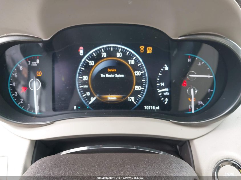 2016 Buick Lacrosse Leather VIN: 1G4GB5G34GF219603 Lot: 43949061