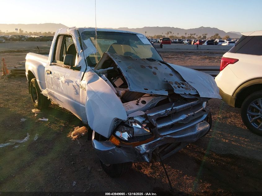 2000 Ford Ranger Xlt VIN: 1FTYR10X1YPB65053 Lot: 43949065