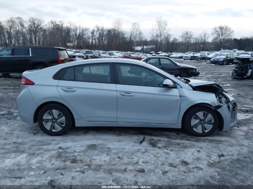 2020 Hyundai Ioniq Hybrid Blue VIN: KMHC65LCXLU240227 Lot: 43949069