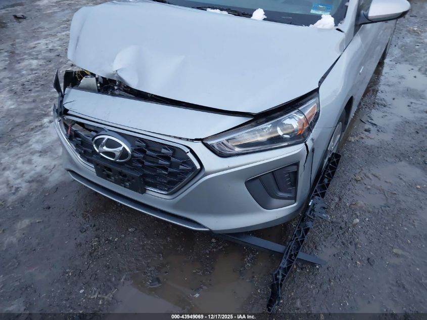 2020 Hyundai Ioniq Hybrid Blue VIN: KMHC65LCXLU240227 Lot: 43949069
