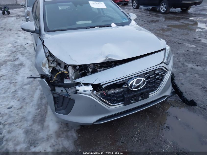 2020 Hyundai Ioniq Hybrid Blue VIN: KMHC65LCXLU240227 Lot: 43949069