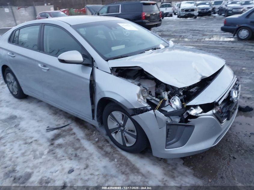 2020 Hyundai Ioniq Hybrid Blue VIN: KMHC65LCXLU240227 Lot: 43949069