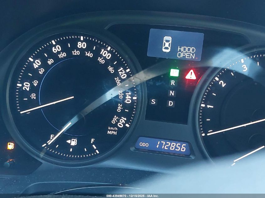 2009 Lexus Is 250 VIN: JTHCK262495031505 Lot: 43949070