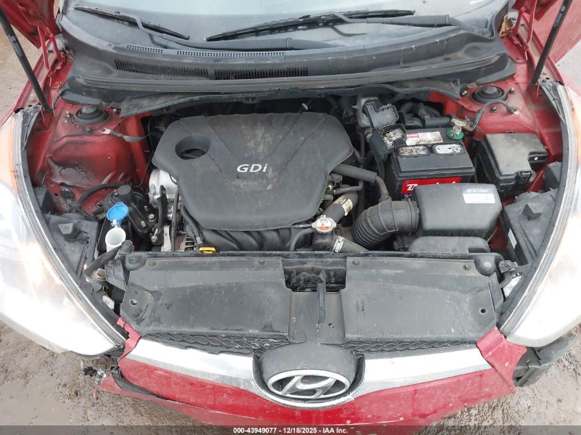 2016 Hyundai Veloster VIN: KMHTC6ADXGU251809 Lot: 43949077