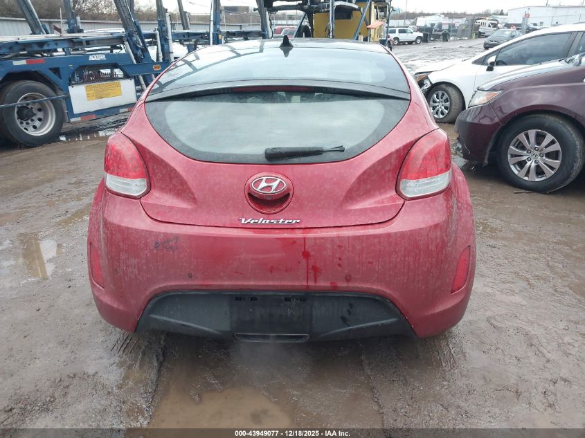 2016 Hyundai Veloster VIN: KMHTC6ADXGU251809 Lot: 43949077
