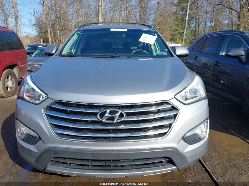 2013 Hyundai Santa Fe Gls VIN: KM8SNDHF3DU012129 Lot: 43949081