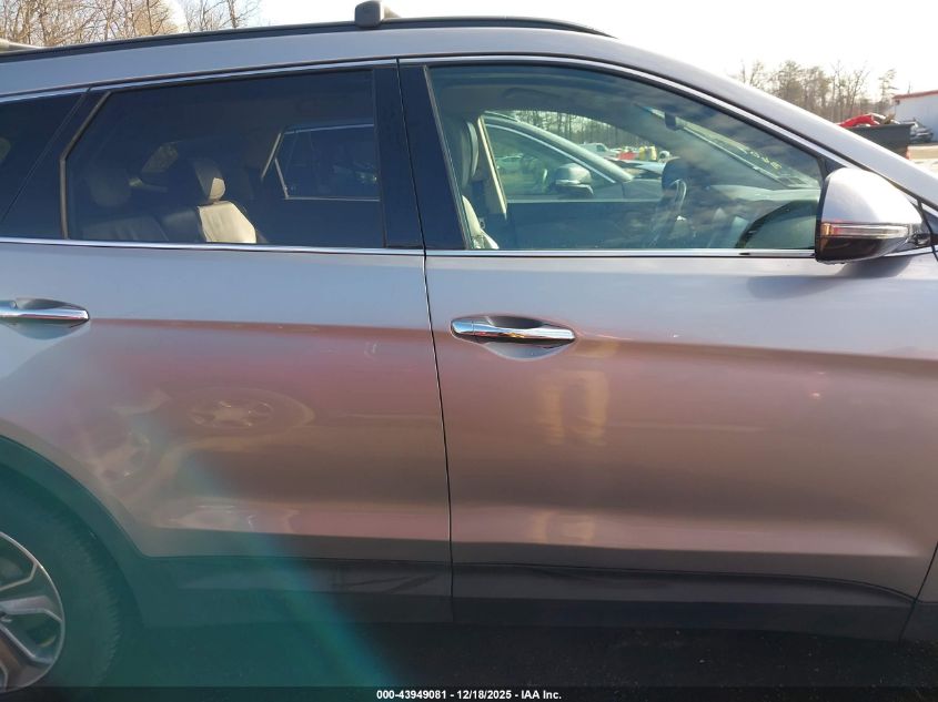 2013 Hyundai Santa Fe Gls VIN: KM8SNDHF3DU012129 Lot: 43949081