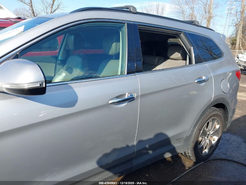 2013 Hyundai Santa Fe Gls VIN: KM8SNDHF3DU012129 Lot: 43949081