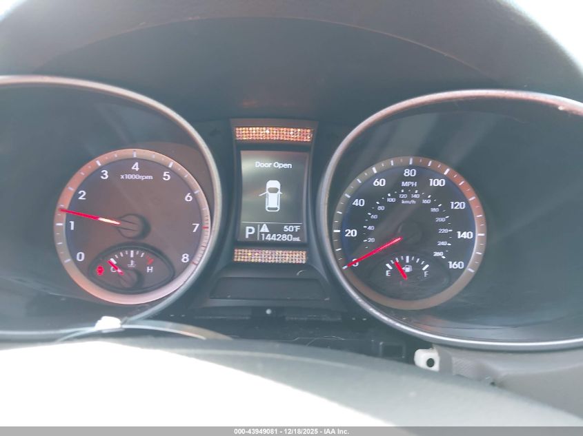 2013 Hyundai Santa Fe Gls VIN: KM8SNDHF3DU012129 Lot: 43949081