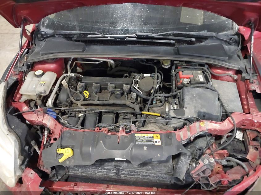 2012 Ford Focus Se VIN: 1FAHP3K27CL161324 Lot: 43949087