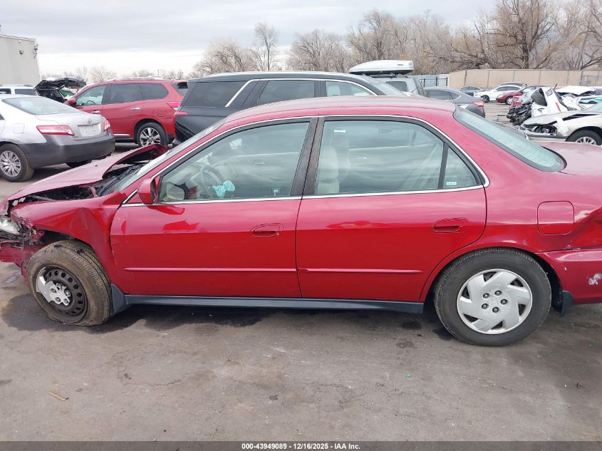 2002 Honda Accord 3.0 Lx VIN: 1HGCG16472A043614 Lot: 43949089