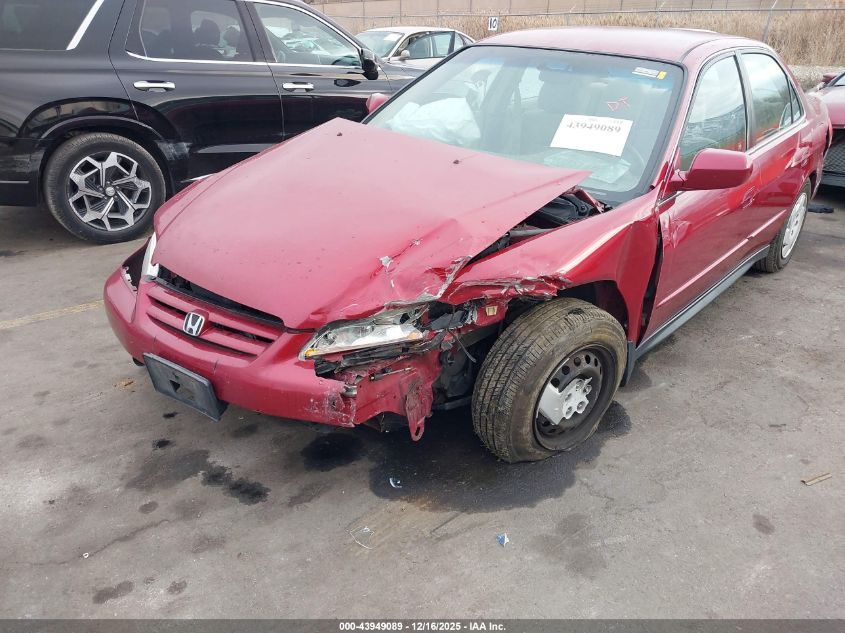 2002 Honda Accord 3.0 Lx VIN: 1HGCG16472A043614 Lot: 43949089