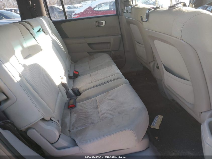 2015 Honda Pilot Lx VIN: 5FNYF4H24FB075552 Lot: 43949090