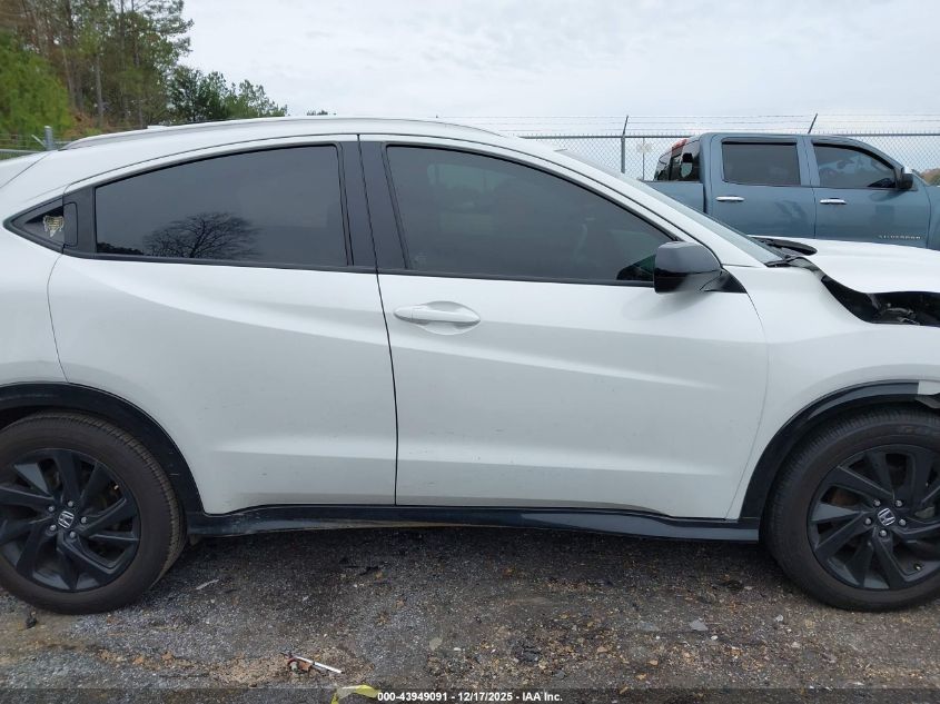 2022 Honda Hr-V 2Wd Sport VIN: 3CZRU5H18NM721221 Lot: 43949091