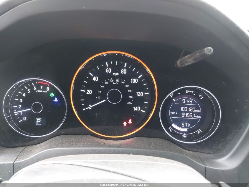 2022 Honda Hr-V 2Wd Sport VIN: 3CZRU5H18NM721221 Lot: 43949091