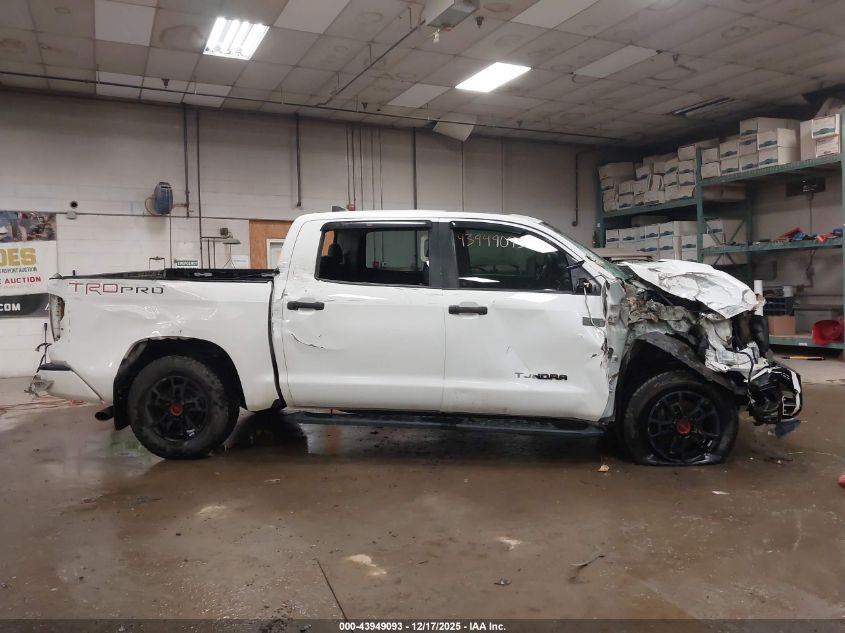 2020 Toyota Tundra Trd Pro VIN: 5TFDY5F13LX940392 Lot: 43949093