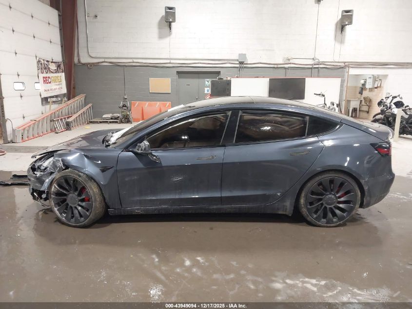 2021 Tesla Model 3 Performance Dual Motor All-Wheel Drive VIN: 5YJ3E1EC2MF087706 Lot: 43949094