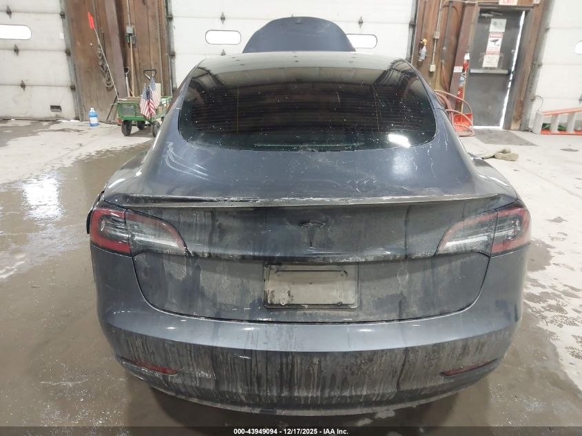 2021 Tesla Model 3 Performance Dual Motor All-Wheel Drive VIN: 5YJ3E1EC2MF087706 Lot: 43949094