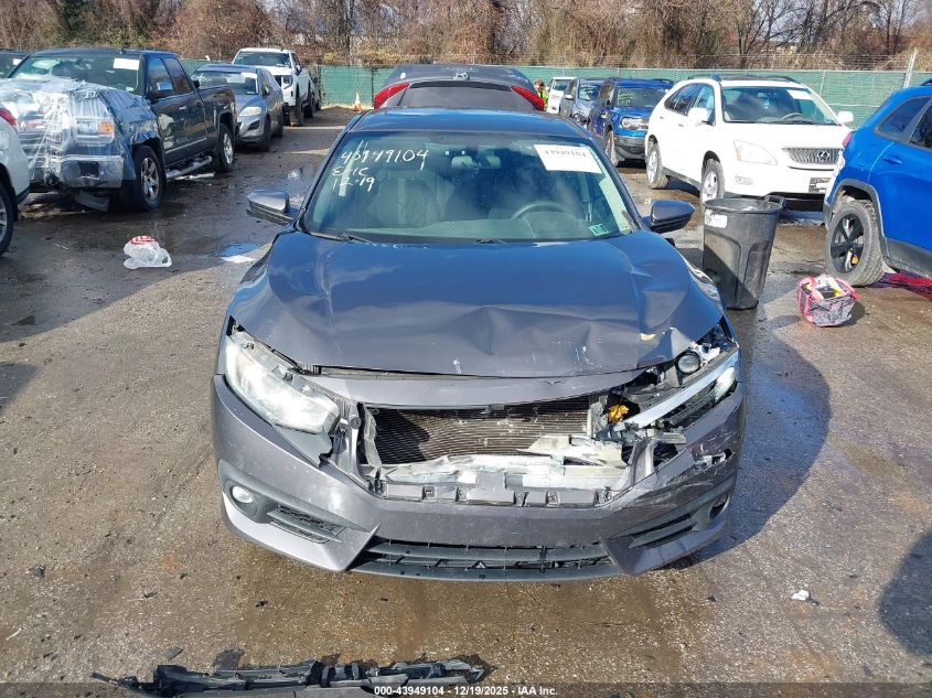 2017 Honda Civic Ex-T VIN: 2HGFC1F33HH655433 Lot: 43949104