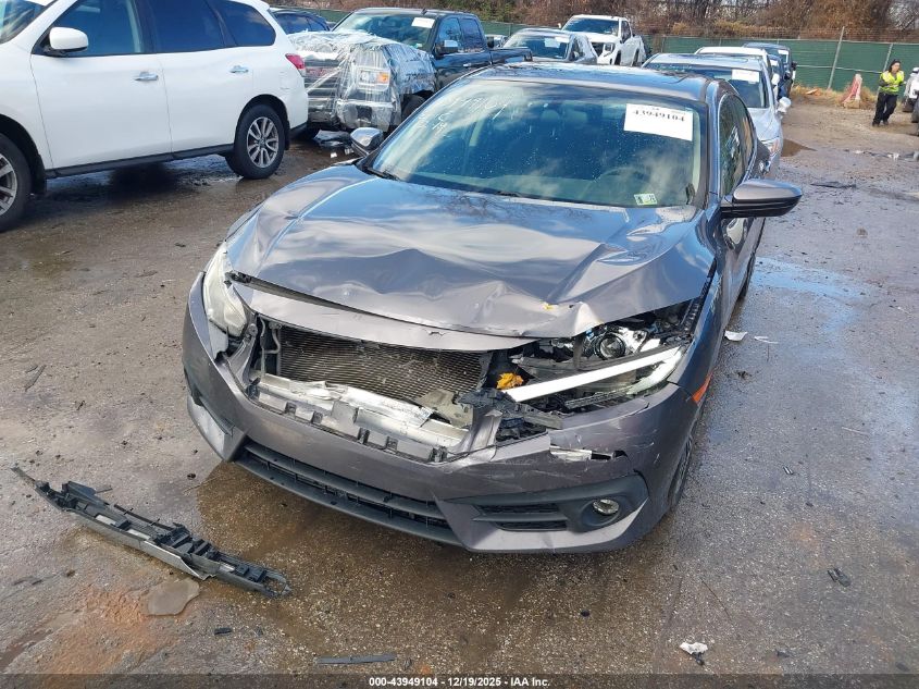 2017 Honda Civic Ex-T VIN: 2HGFC1F33HH655433 Lot: 43949104