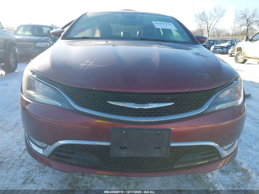2016 Chrysler 200 C VIN: 1C3CCCEG4GN135625 Lot: 43949110