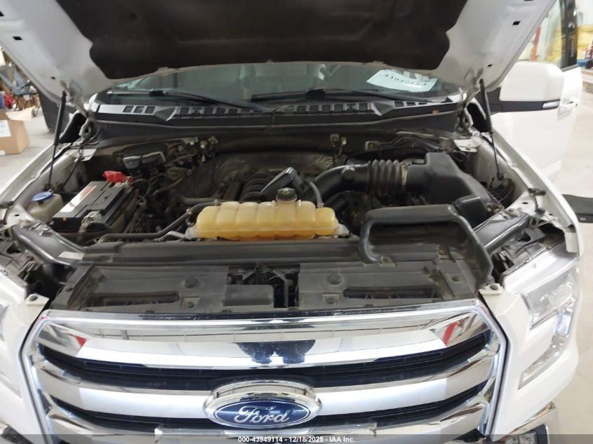 2017 Ford F-150 Lariat VIN: 1FTEW1EF1HKD45500 Lot: 43949114