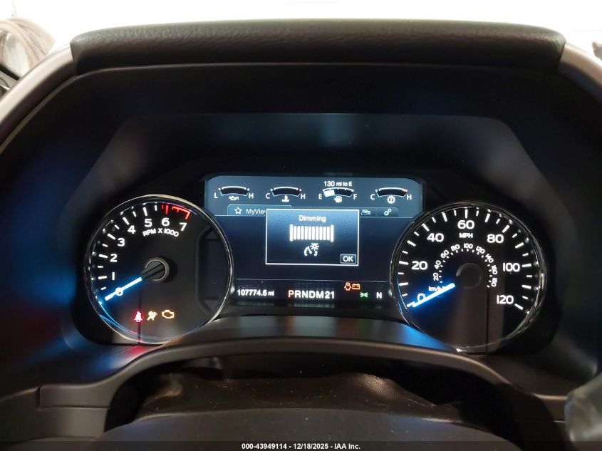 2017 Ford F-150 Lariat VIN: 1FTEW1EF1HKD45500 Lot: 43949114