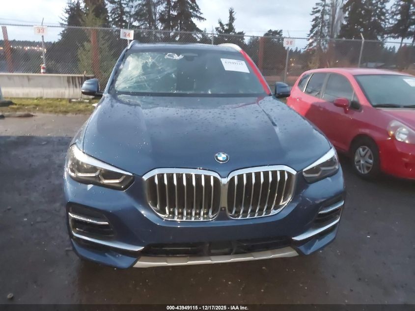 2022 BMW X5 xDrive40I VIN: 5UXCR6C01N9N43182 Lot: 43949115
