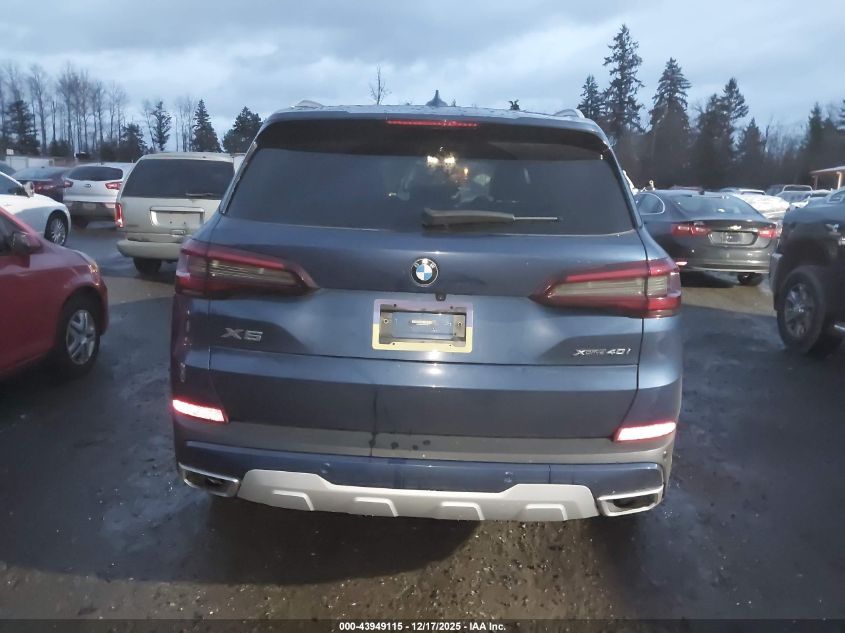 2022 BMW X5 xDrive40I VIN: 5UXCR6C01N9N43182 Lot: 43949115
