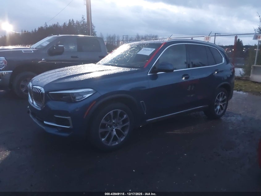 VIN 5UXCR6C01N9N43182 2022 BMW X5 XDRIVE40I