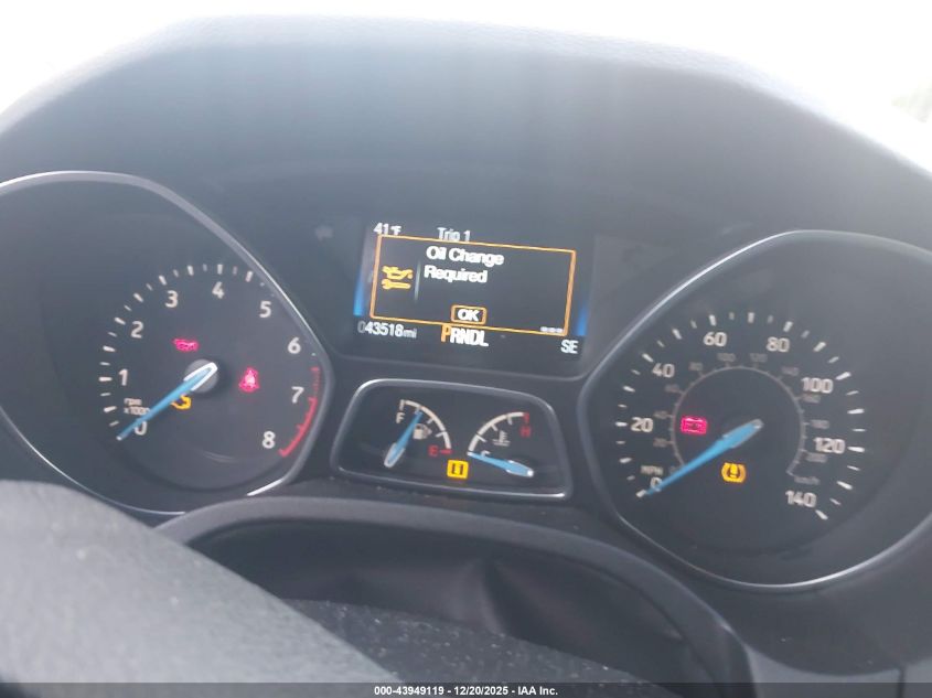 2016 Ford Focus Se VIN: 1FADP3K23GL363615 Lot: 43949119