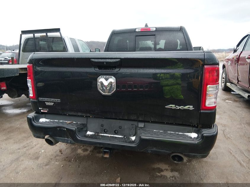 2021 Ram 1500 Big Horn 4X4 6'4 Box VIN: 1C6SRFMTXMN556189 Lot: 43949122