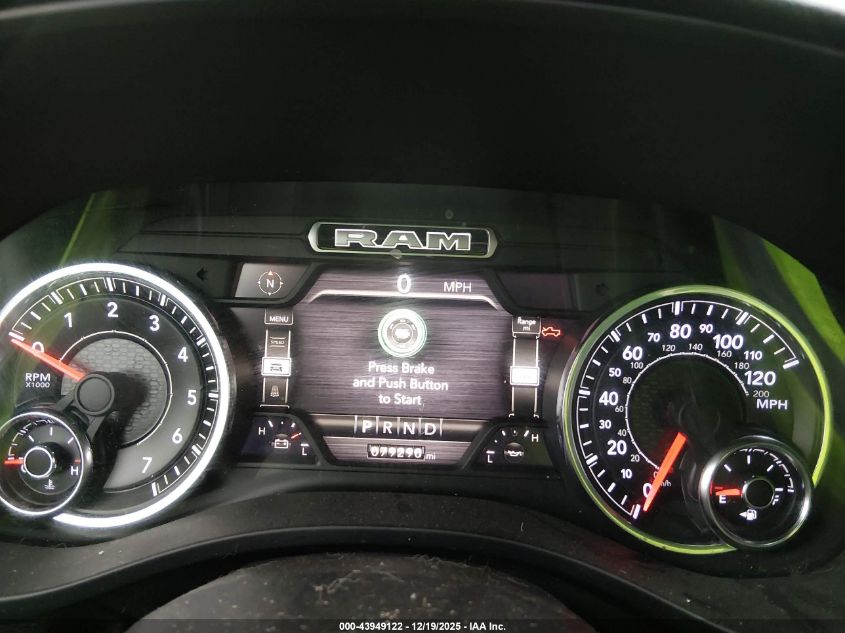 2021 Ram 1500 Big Horn 4X4 6'4 Box VIN: 1C6SRFMTXMN556189 Lot: 43949122