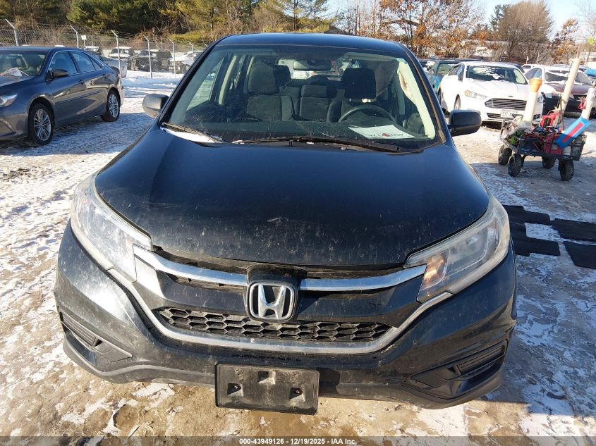 2015 Honda Cr-V Lx VIN: 5J6RM4H39FL127591 Lot: 43949126