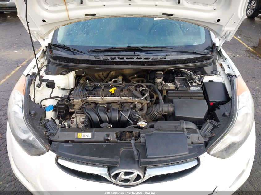 2013 Hyundai Elantra Gls VIN: 5NPDH4AEXDH438979 Lot: 43949130