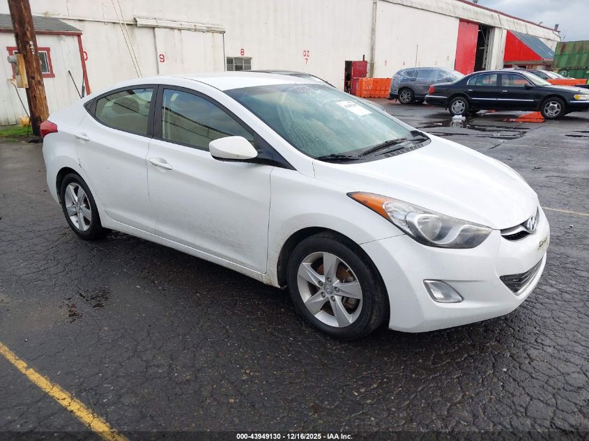 2013 Hyundai Elantra Gls VIN: 5NPDH4AEXDH438979 Lot: 43949130
