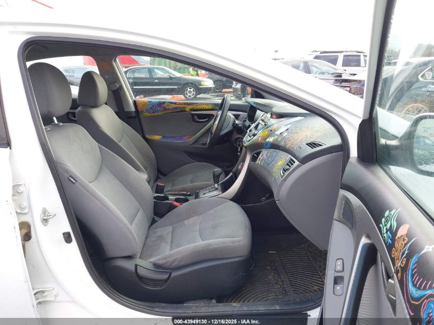 2013 Hyundai Elantra Gls VIN: 5NPDH4AEXDH438979 Lot: 43949130