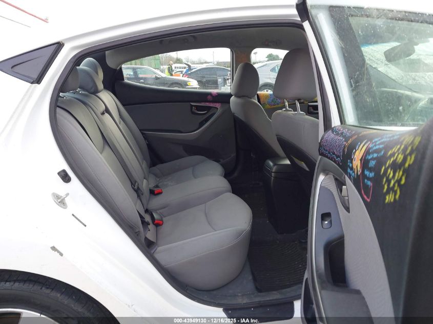 2013 Hyundai Elantra Gls VIN: 5NPDH4AEXDH438979 Lot: 43949130