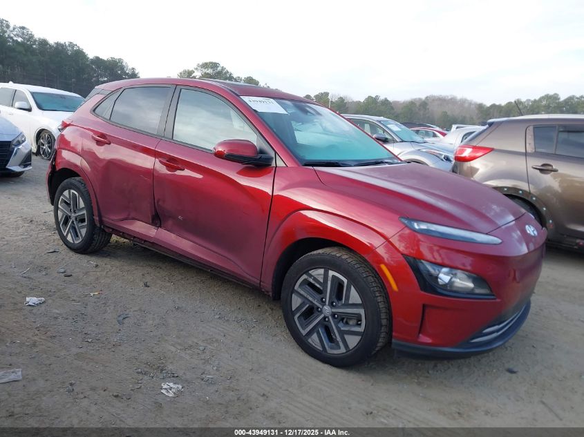 2023 Hyundai Kona Electric Sel VIN: KM8K33AG4PU191482 Lot: 43949131