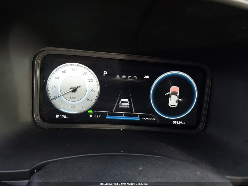 2023 Hyundai Kona Electric Sel VIN: KM8K33AG4PU191482 Lot: 43949131