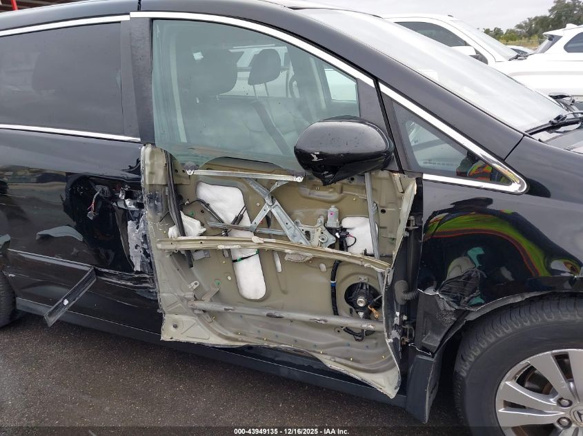 2014 Honda Odyssey Ex-L VIN: 5FNRL5H69EB055706 Lot: 43949135