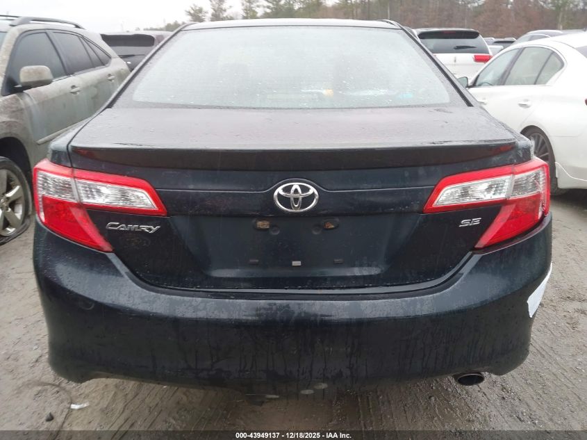 2013 Toyota Camry Se VIN: 4T1BF1FK3DU213797 Lot: 43949137