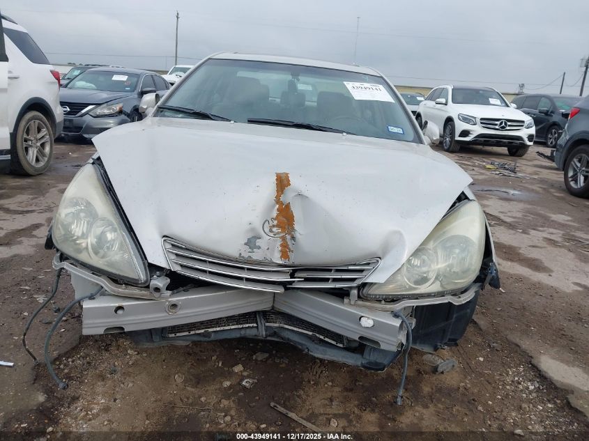 2004 Lexus Es 330 VIN: JTHBA30G145012007 Lot: 43949141
