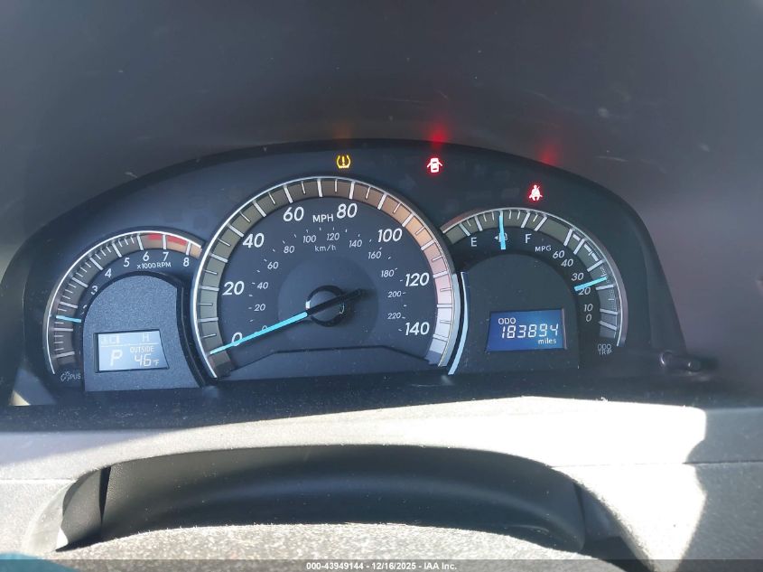 2012 Toyota Camry Se VIN: 4T1BF1FK7CU120540 Lot: 43949144