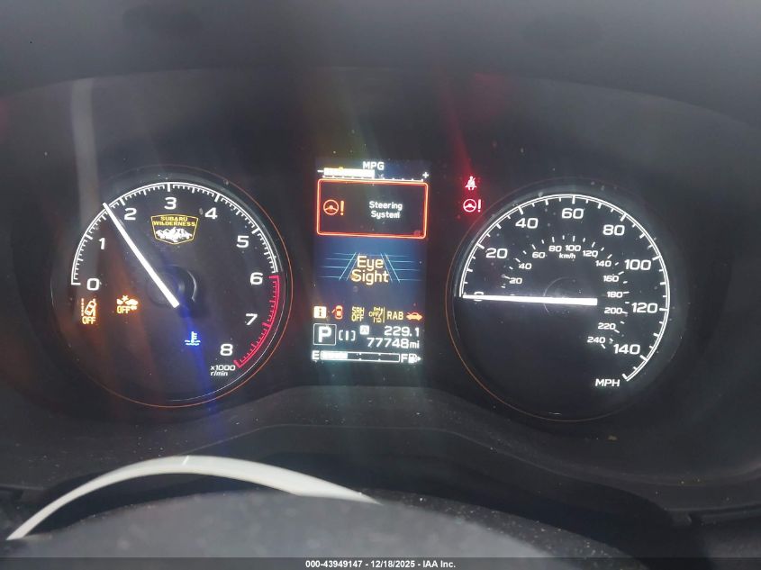 2022 Subaru Forester Wilderness VIN: JF2SKAMC4NH473990 Lot: 43949147