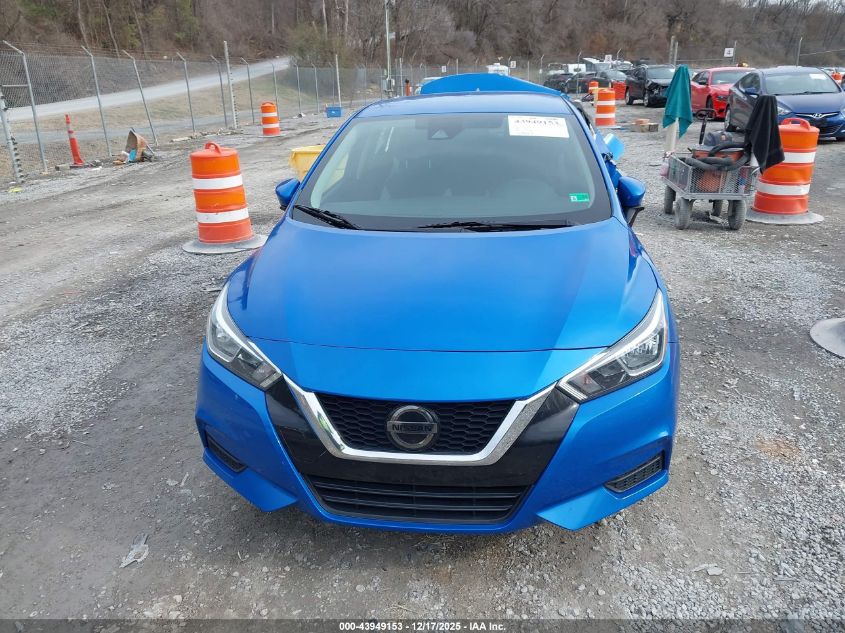 2021 Nissan Versa Sv Xtronic Cvt VIN: 3N1CN8EV6ML825862 Lot: 43949153