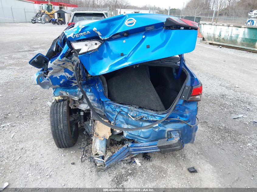 2021 Nissan Versa Sv Xtronic Cvt VIN: 3N1CN8EV6ML825862 Lot: 43949153