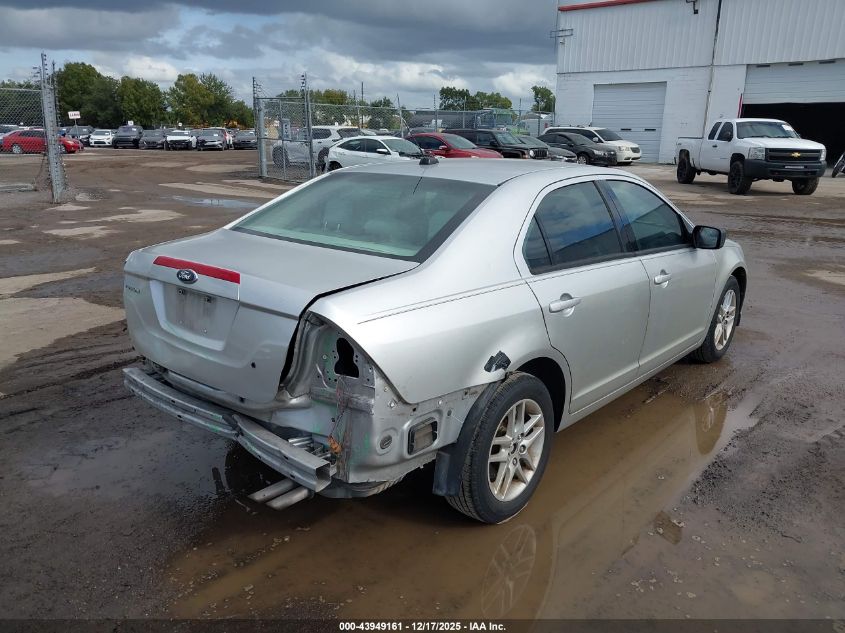 2012 Ford Fusion S VIN: 3FAHP0GA0CR407968 Lot: 43949161