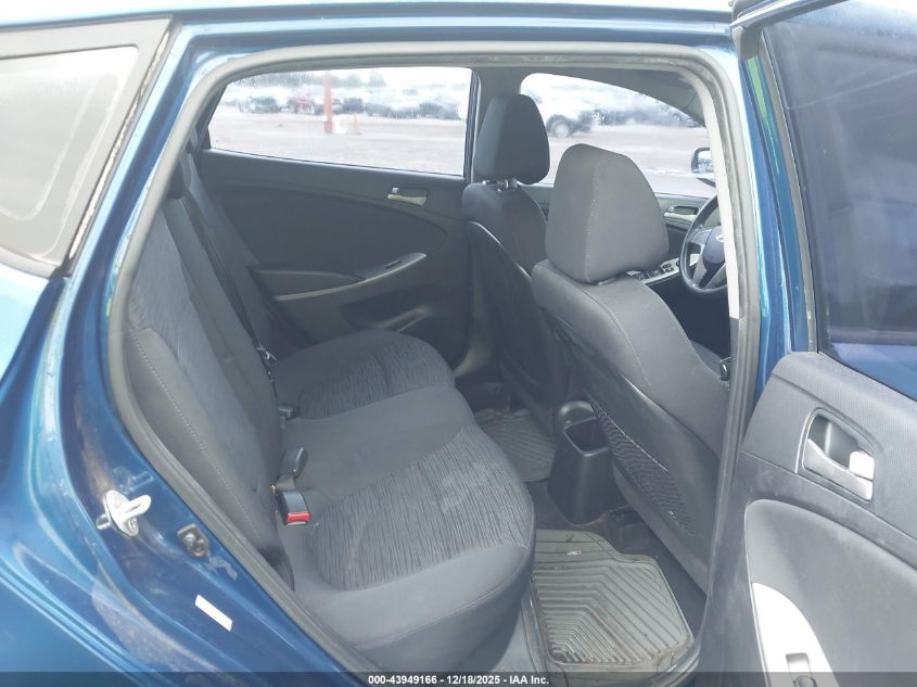 2016 Hyundai Accent Se VIN: KMHCT5AE9GU256163 Lot: 43949166